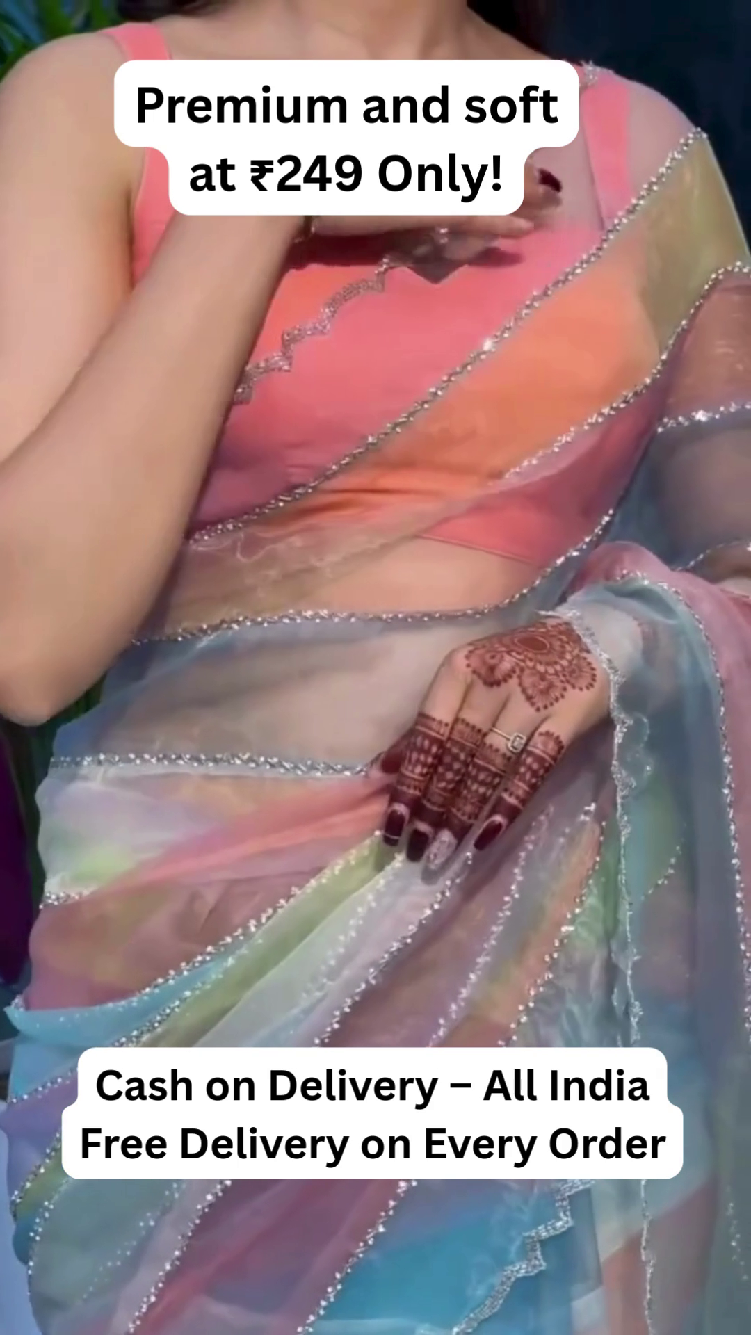 Dreamy Pastel Saree – Soft, Stylish & Elegant